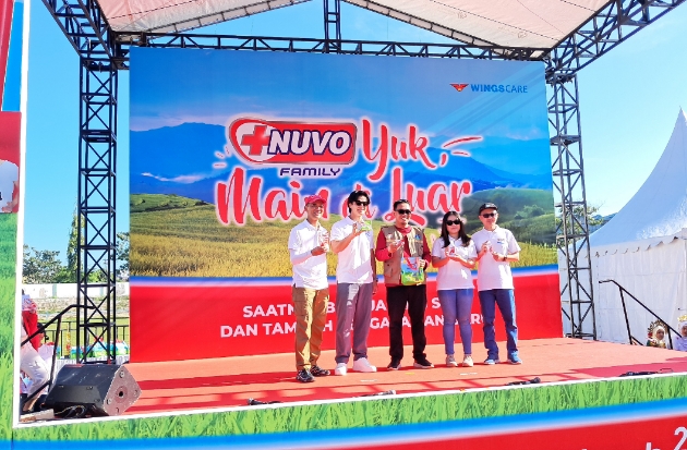 Dion Wiyoko & NUVO Family Ajak Anak Makassar Main di Luar, Lawan Brain Rot!