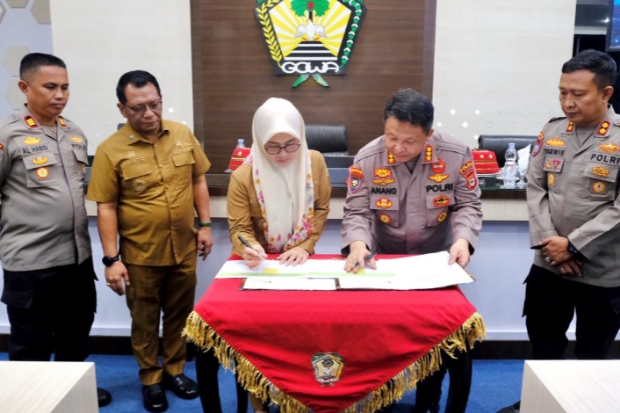 Pemkab Gowa dan Polda Sulsel Perkuat Polisi Masyarakat Berbasis Kearifan Lokal