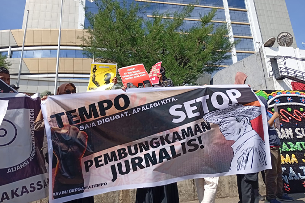 Koalisi Jurnalis Sulsel Desak Hentikan Gugatan Mentan, Bela TEMPO dan Kemerdekaan Pers