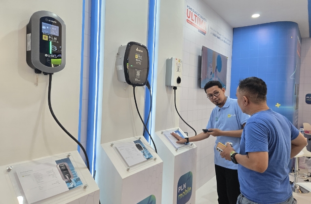Home Charging PLN Laris di GIIAS Makassar 2025