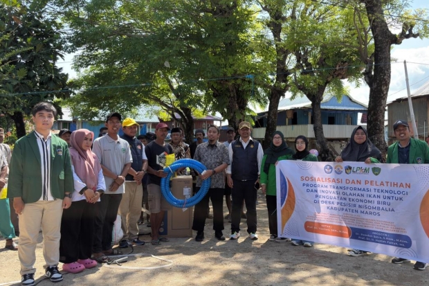 Transformasi Teknologi dan Inovasi Olahan Ikan, Wujudkan Ekonomi Biru di Desa Nisombalia