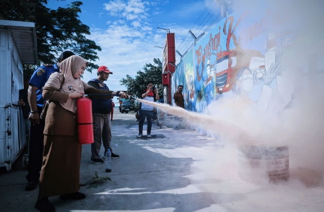 Pertamina Bangun Masyarakat Tangguh Bencana Lewat Pelatihan Kesiapsiagaan di Parepare