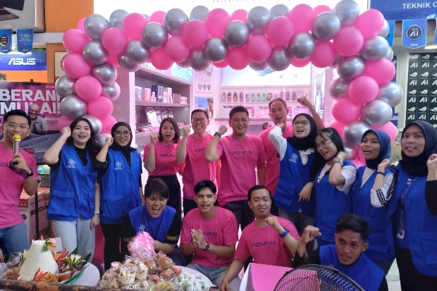 Toko Resmi Advan Hadir di Computer City Makassar, Pertama di Indonesia Timur