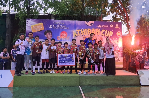 Athirah Cup XII jadi Panggung Talenta Muda Futsal & Esport, Ini Daftar Juaranya