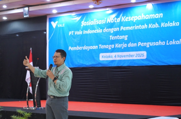 PT Vale & Pemkab Kolaka Sosialisasikan MoU Pemberdayaan Tenaga Kerja & Pengusaha Lokal
