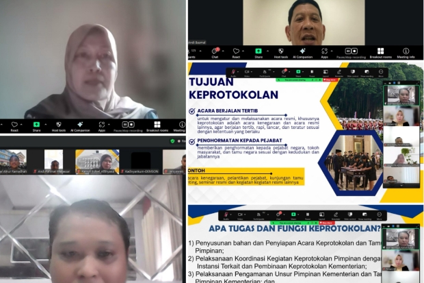 Kanwil Kemenkum Sulsel Bahas Pentingnya Tata Keprotokolan dalam Acara Resmi