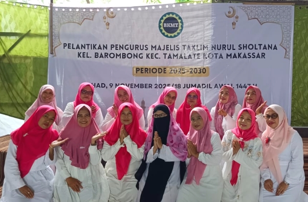 Majelis Taklim Nurul Solthana Periode 2025–2030 Resmi Dikukuhkan