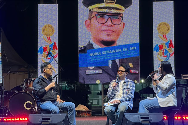 Dukung Perlindungan Kekayaan Intelektual Pelaku UMKM di Pesta Parekma 2025