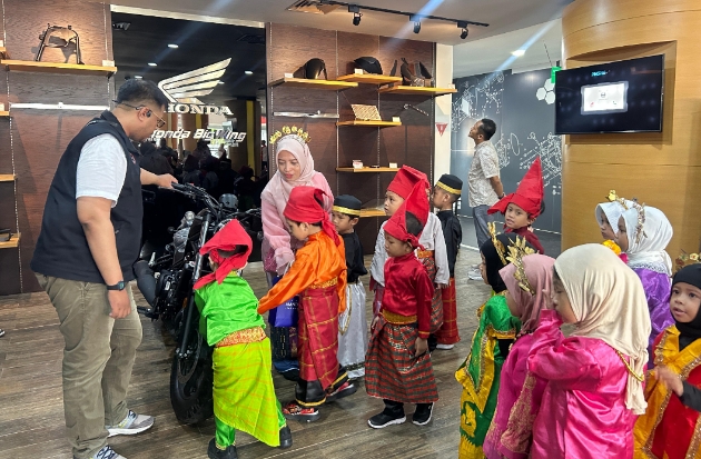 Serunya Anak TK Al-Azhar 34 Berkunjung ke Asmo Sulsel di HUT Makassar ke-418