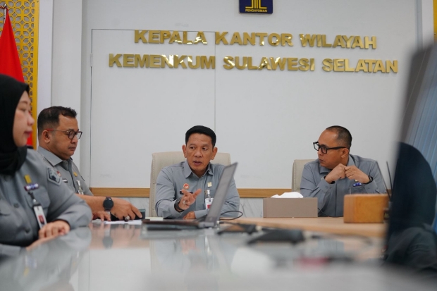 Kemenkum Sulsel Dukung Pengukuran Maturitas Kekayaan Intelektual Berbasis Pada Dampak