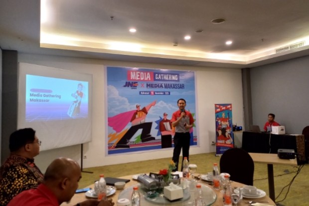 JNE Rayakan Kebersamaan Lewat JLC dan Media Gathering 2025 di Makassar