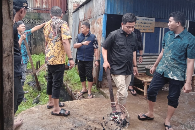 Respons Cepat Perumda Pasar Atasi Genangan di Pannampu Usai Hujan Deras