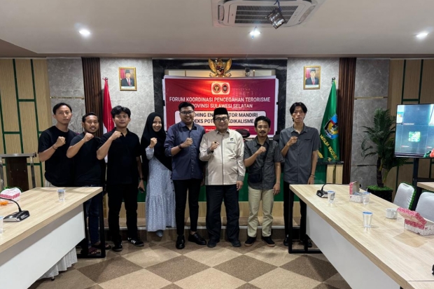 FKPT Sulsel Gelar Coaching Enumerator Mandiri Indeks Potensi Radikalisme