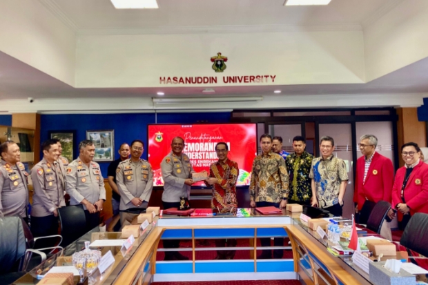 Unhas dan Polres Enrekang Teken Kerja Sama Ketahanan Pangan Lintas Sektor