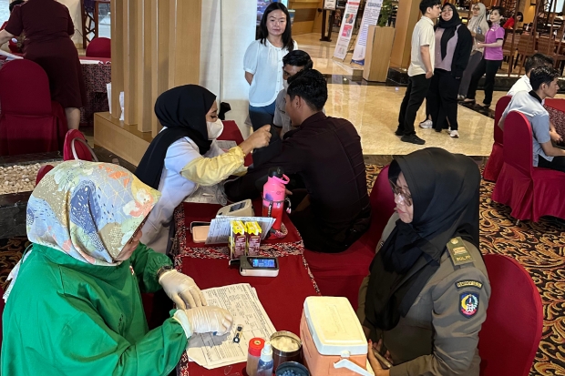 Aksi Donor Darah, Swiss-Belinn Panakkukang Makassar Kumpulkan 135 Kantong Darah