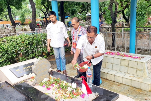 Pengurus KKSS Jawa Timur Ziarah ke Makam Jenderal M Jusuf
