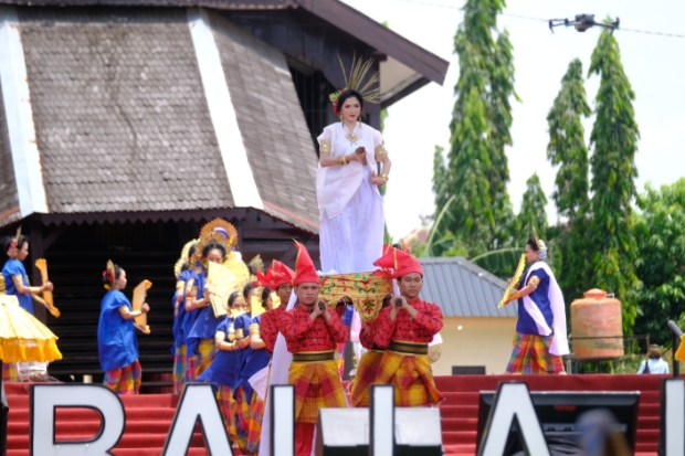 Aneka Pertunjukan Budaya Hadir di Perayaan HJG 705