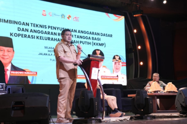 Buka Bimtek, Wali Kota Munafri Ingatkan Fungsi AD/ART Koperasi Merah Putih