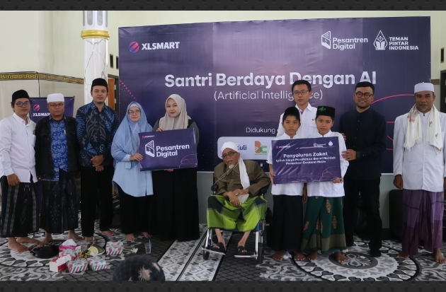 AI Masuk Pesantren, XLSMART Latih 600 Santri di Lombok