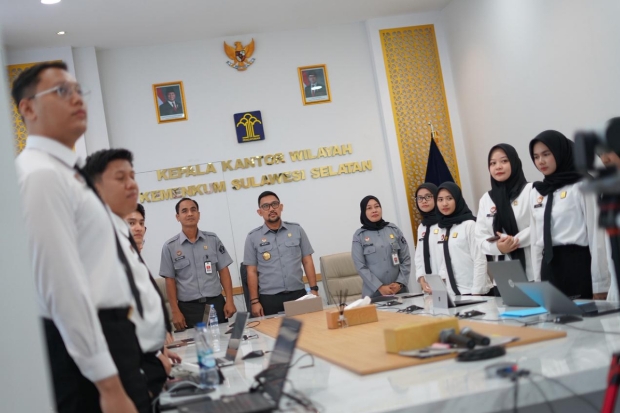 Kemenkum Sulsel Pastikan Seluruh CPNS Wujudkan Aktualisasi dan Integritas ASN