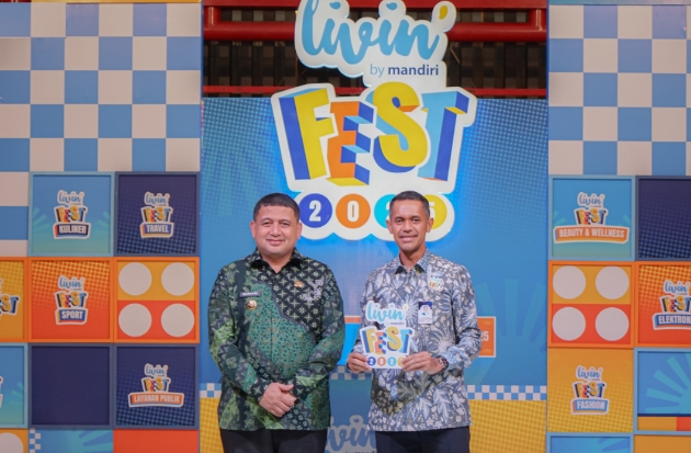 Livin’ Fest 2025 di Makassar Resmi Dibuka, Bank Mandiri Sinergikan UMKM - Industri Kreatif
