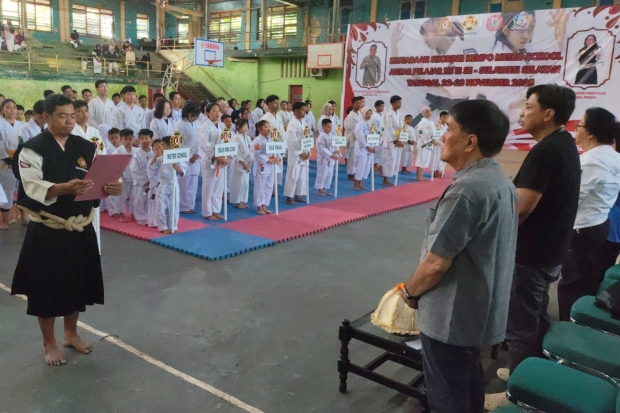 204 Atlet Ikut Kejuaraan Shorinji Kempo Antar Pelajar Metro School se-Sulsel