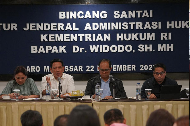 Ditjen AHU dan Kemenkum Sulsel Perkuat Transformasi Digital Layanan Kenotariatan