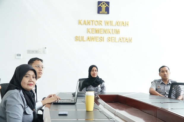 Kanwil Kemenkum Sulsel Dukung Pelaksanaan Pembinaan FMD bagi PPPK 2025