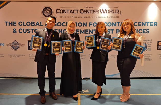 CC PLN 123 Borong 8 Penghargaan di Global Contact Center World 2025