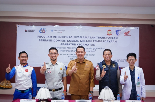 Tekan Kecelakaan, Asmo Sulsel Dukung Program Jasa Raharja