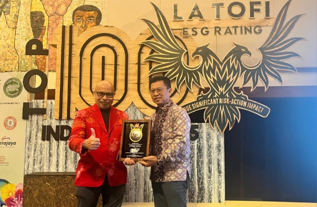 Semen Tonasa Raih Predikat Platinum di La Tofi ESG 2025