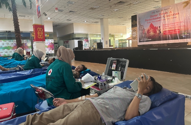 Dukung Keberlanjutan, GMTD Kumpulkan 481 Kantong Darah Sepanjang 2025