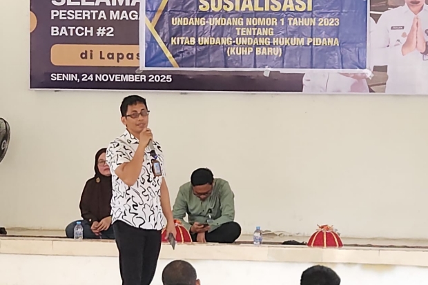 Penyuluhan Hukum Terkait Arah Baru Pidana Melalui KUHP Baru