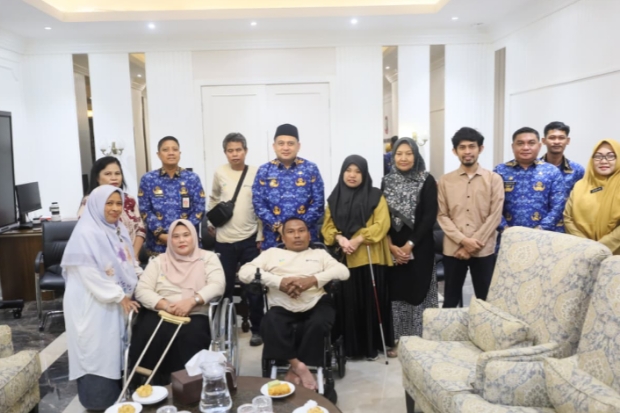Komunitas Disabilitas Temui Wali Kota Munafri, Dukung Deklarasi Kota Inklusi