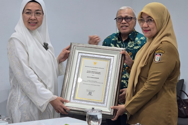 Makassar Terima Pengakuan Nasional atas Keberhasilan Program Kota Sehat
