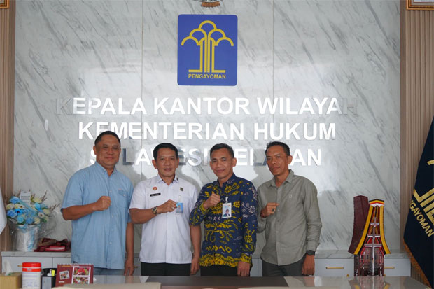 Kemenkum Sulsel dan BSI KCP Makassar KIMA Bahas Penguatan Kolaborasi Lintas Sektor