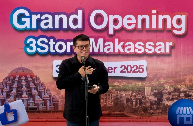 3Store Makassar Hadir dengan Wajah Baru, Lebih Segar & Modern
