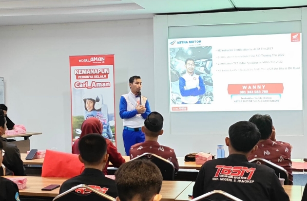 Asmo Sulsel Dorong Pelajar Jadi Role Model Keselamatan Berkendara