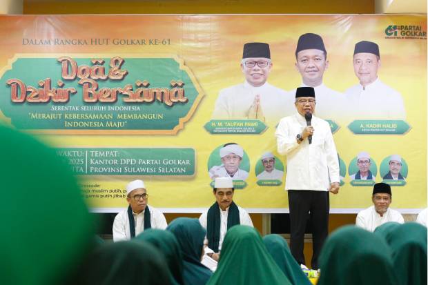 TP Pimpin Doa untuk Korban Bencana Sumatera Aceh pada Puncak HUT Gokar ke-61