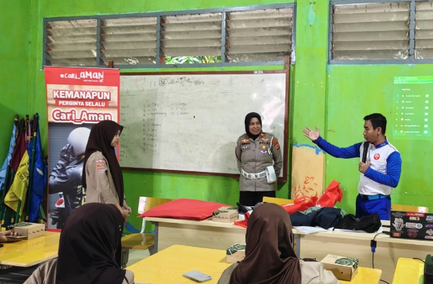 Tekan Kecelakaan Pelajar, Asmo Sulsel & Polres Parepare Gelar Edukasi Safety Riding