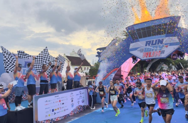 3.500 Pelari Meriahkan Runway Run AirNav di Makassar