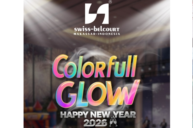 Tahun Baru, Swiss-Belcourt Makassar Hadirkan Promo Colorfull Glow