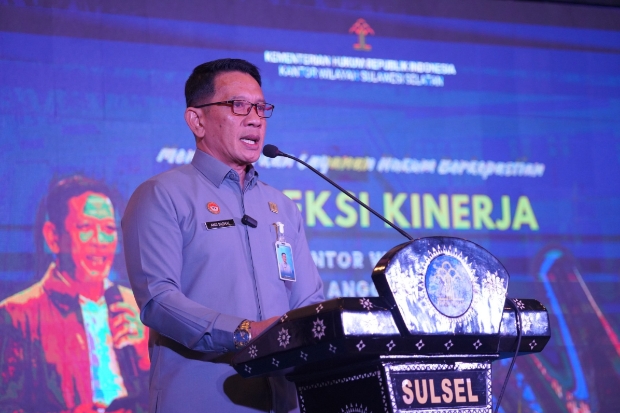 Kinerja Layanan Meningkat, Kanwil Kemenkum Sulsel Catat Nol Pengaduan dan PNBP 12,6 Miliar