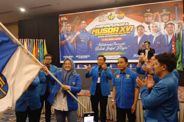 Pencalon Dinyatakan Sah! Waketum Tegaskan Vonny Ameliani Sah Pimpin KNPI Sulsel