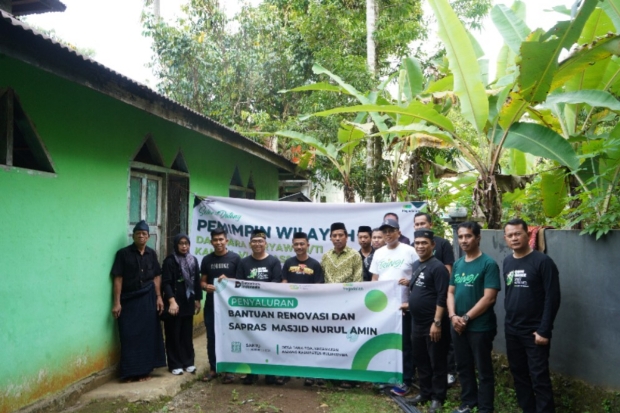 Pegadaian Kanwil VI Makassar Salurkan Bantuan Renovasi Masjid di Tanah Towa