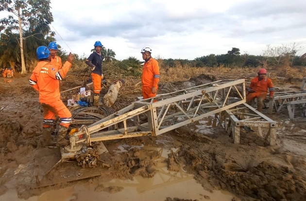 PLN Kebut Pemulihan Kelistrikan Aceh, Fokus SUTT Langsa-Pangkalan Brandan