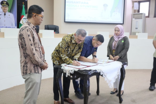 Stunting Turun 4 Persen, Kolaborasi Makassar–Nusantara Infrastructure Berlanjut