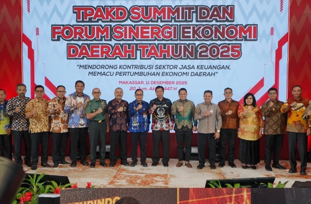 TPAKD Summit 2025 Dorong Percepatan Akses Keuangan di Sulsel