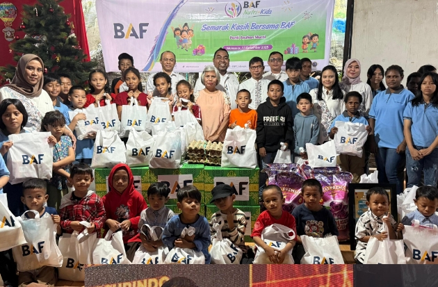 BAF Salurkan Bingkisan Gizi untuk 1.000 Anak di 9 Kota