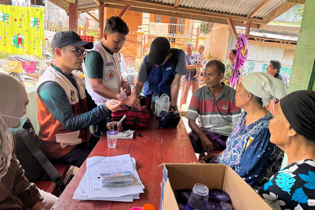 UMI Dirikan Posko Kesehatan Pertama di Aek Manis, Wilayah Terisolasi Longsor